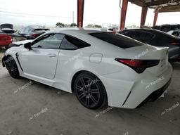 LEXUS RC-F 2021 white  gas JTHAP5BC8M5008178 photo #3