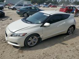 HONDA CR-Z EX 2011 white  hybrid engine JHMZF1D69BS002166 photo #2