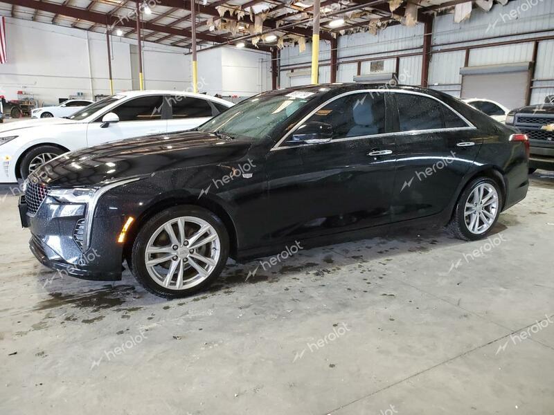 CADILLAC CT4 LUXURY 2021 black  gas 1G6DA5RK2M0107351 photo #1