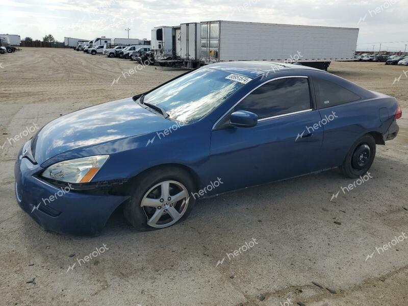 HONDA ACCORD EX 2005 blue  gas 1HGCM72635A015090 photo #1