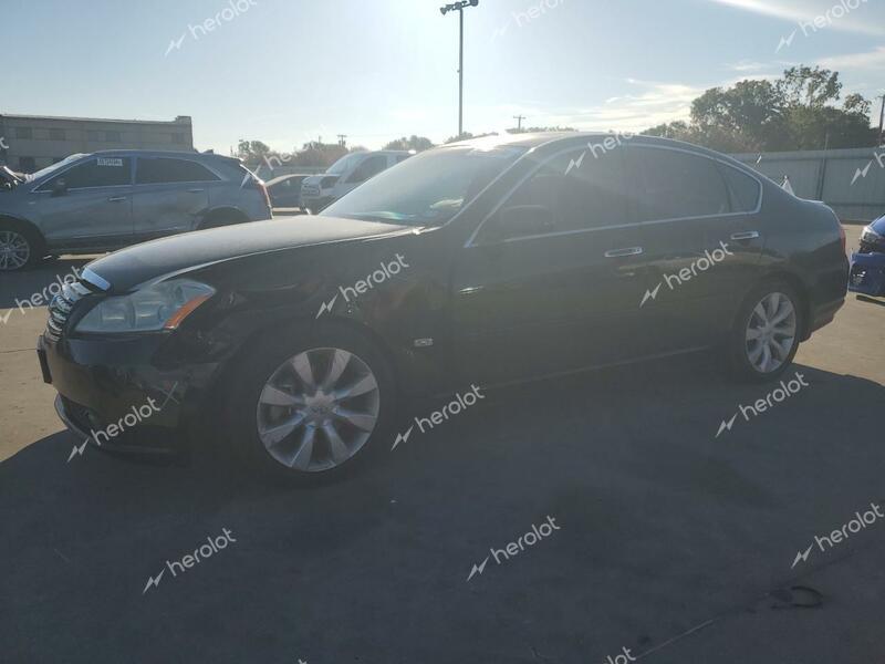 INFINITI M35 BASE 2007 black  gas JNKAY01E97M310575 photo #1