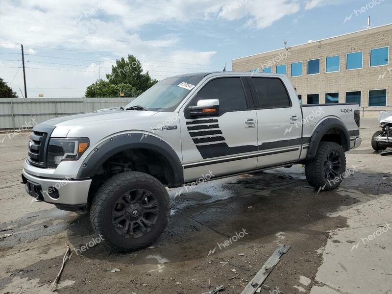 FORD F150 SUPER 2012 silver  gas 1FTFW1ETXCFA65148 photo #1