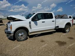 FORD F350 SUPER 2023 white  gas 1FT8W3DN2PEC47476 photo #2