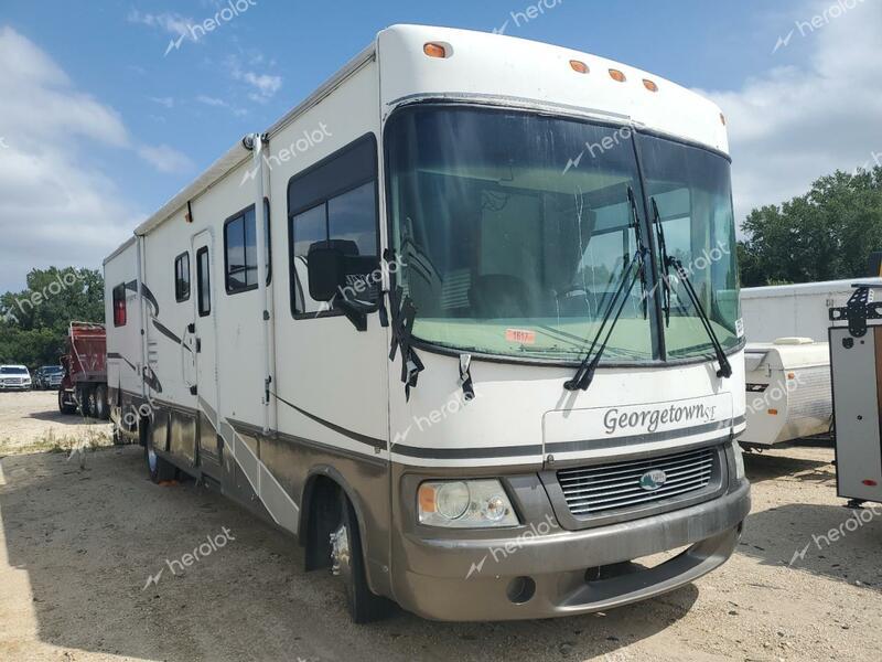 FORD F550 SUPER 2004 white  gas 1F6NF53S540A12684 photo #1