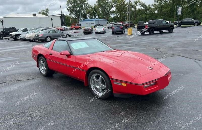 CHEVROLET CORVETTE 1985 red coupe gas 1G1YY0782F5121706 photo #1