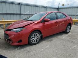 TOYOTA COROLLA L 2019 red  gas 2T1BURHE8KC154286 photo #2