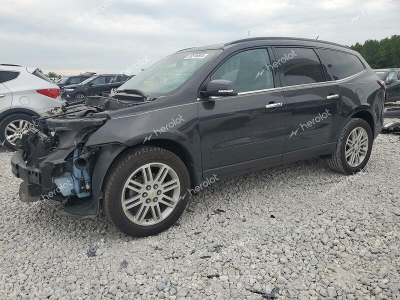 CHEVROLET TRAVERSE L 2014 gray  gas 1GNKRGKD0EJ271902 photo #1