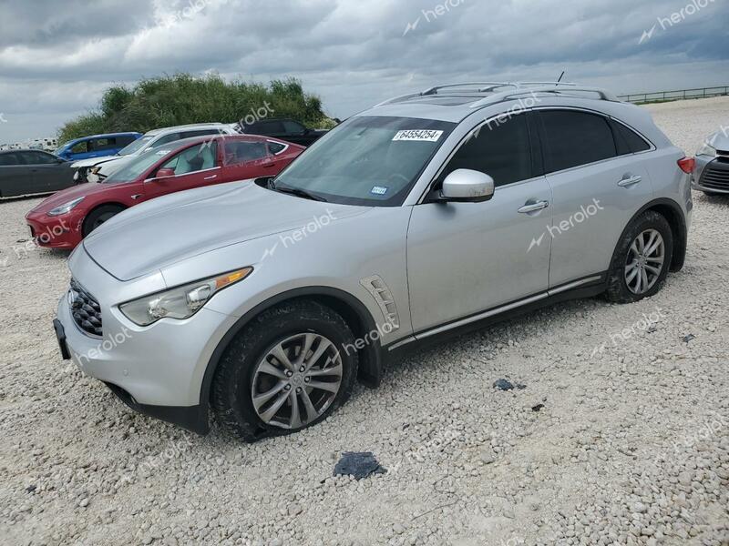 INFINITI FX35 2011 silver  gas JN8AS1MW4BM734904 photo #1