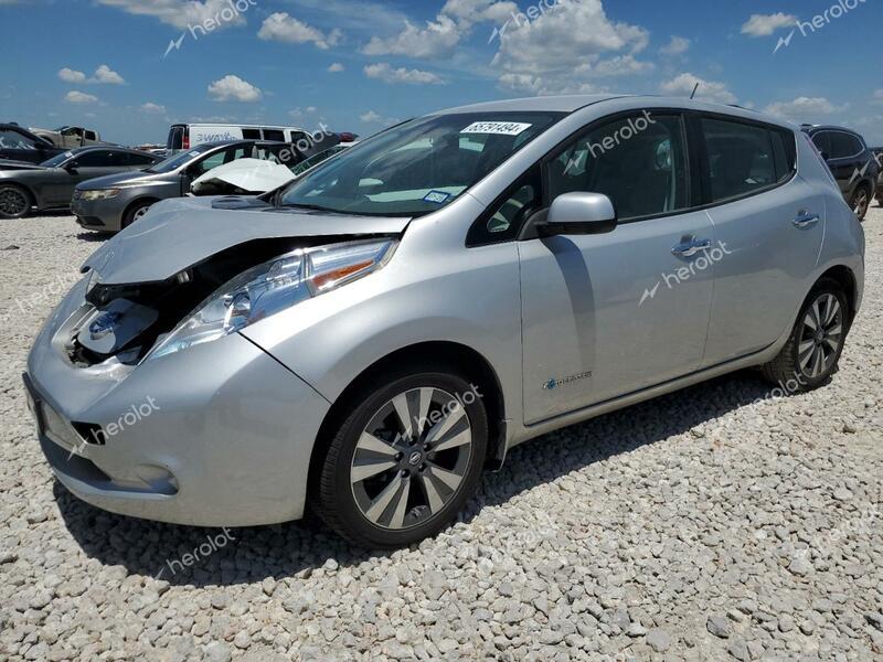 NISSAN LEAF SV 2016 silver  electric 1N4BZ0CP9GC308547 photo #1