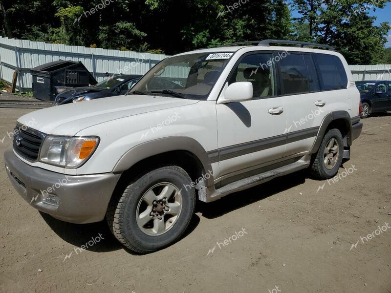 TOYOTA LAND CRUIS 2000 white  gas JT3HT05J4Y0109931 photo #1