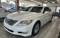 LEXUS LS 460 2010 white sedan 4d gas JTHBL5EF2A5093178 photo #3