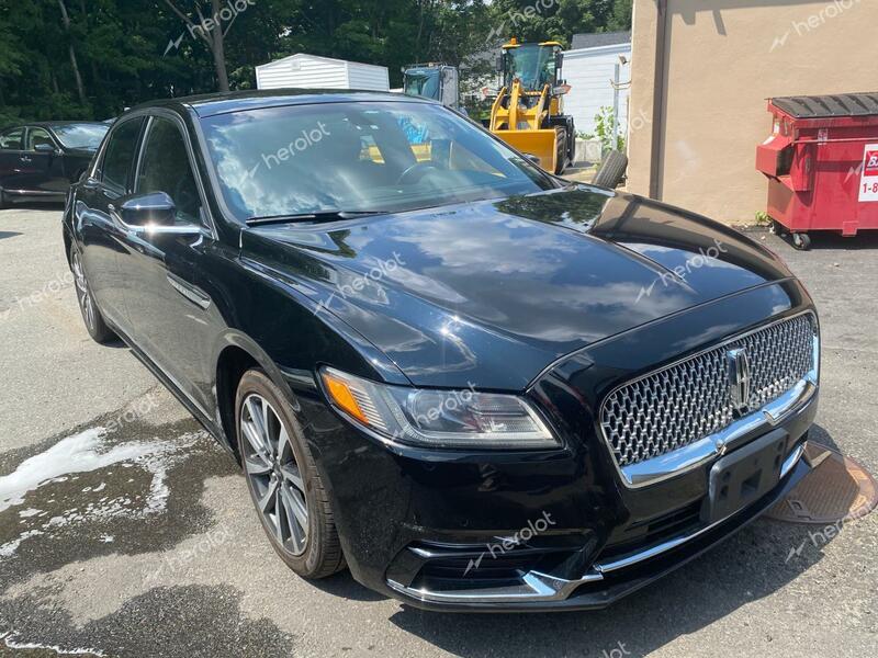 LINCOLN CONTINENTA 2017 black sedan 4d gas 1LN6L9UKXH5608880 photo #1