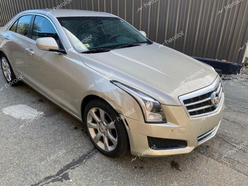 CADILLAC ATS LUXURY 2013 gray sedan 4d gas 1G6AB5RA1D0170612 photo #1