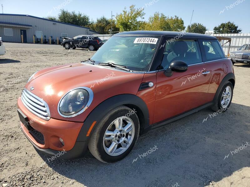 MINI COOPER 2012 two tone  gas WMWSU3C51CT259716 photo #1