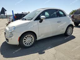 FIAT 500 LOUNGE 2013 white  gas 3C3CFFER3DT707127 photo #2