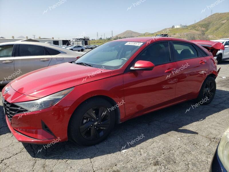 HYUNDAI ELANTRA SE 2021 red  gas 5NPLS4AG2MH024920 photo #1