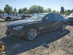 BMW 750 LI 2015 black  gas WBAYE8C56FD782197 photo #2