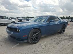 DODGE CHALLENGER 2021 blue  flexible fuel 2C3CDZJG7MH508327 photo #2