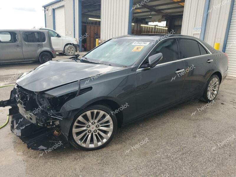 CADILLAC CTS PERFOR 2014 charcoal sedan 4d gas 1G6AS5SX3E0154010 photo #1