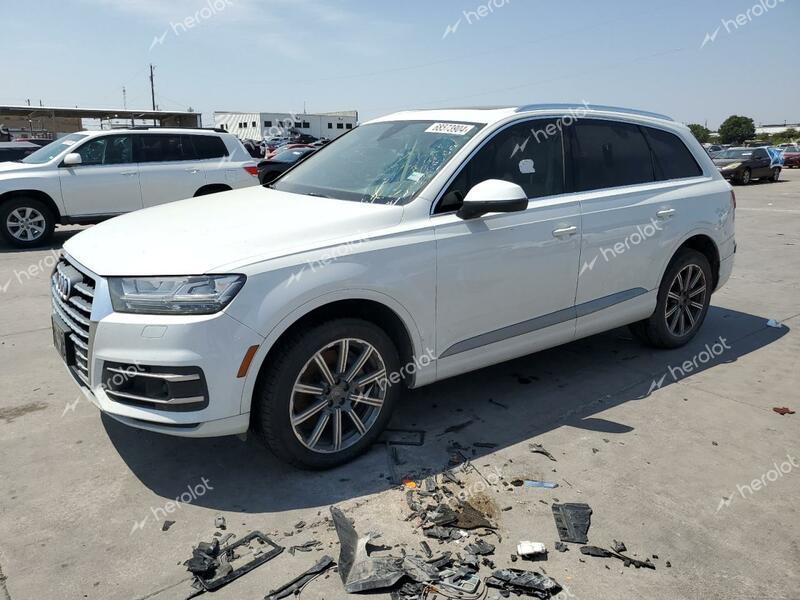 AUDI Q7 PREMIUM 2017 white  gas WA1LHAF70HD042263 photo #1