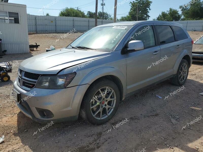 DODGE JOURNEY GT 2019 silver  flexible fuel 3C4PDDEG6KT738696 photo #1