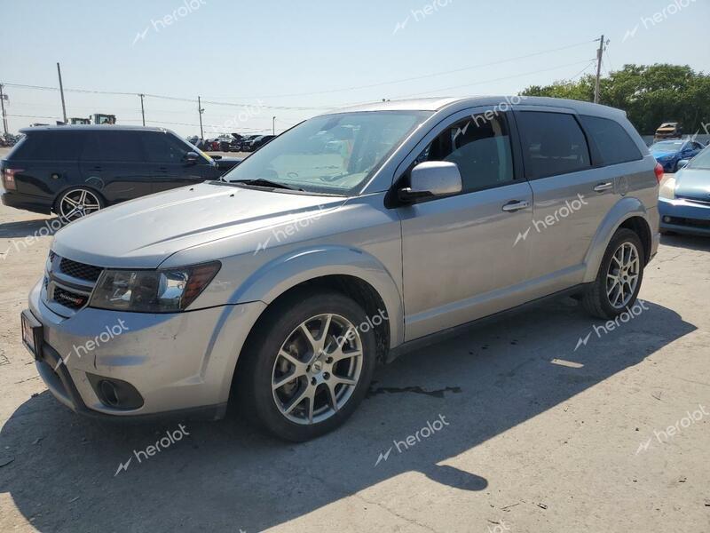 DODGE JOURNEY GT 2019 silver  flexible fuel 3C4PDCEG2KT693900 photo #1