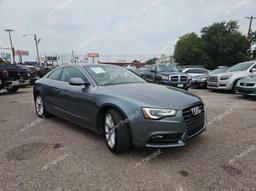 AUDI A5 PREMIUM 2014 teal coupe flexible fuel WAULFAFR6EA056675 photo #2