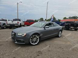 AUDI A5 PREMIUM 2014 teal coupe flexible fuel WAULFAFR6EA056675 photo #3