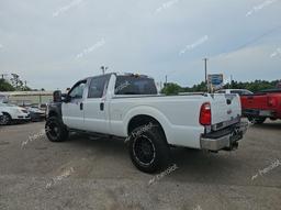 FORD F250 SUPER 2011 white crew pic diesel 1FT7W2BT7BED11527 photo #4