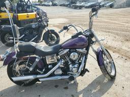 HARLEY-DAVIDSON FXDL 2002 purple road/str gas 1HD1GDV102Y316946 photo #2