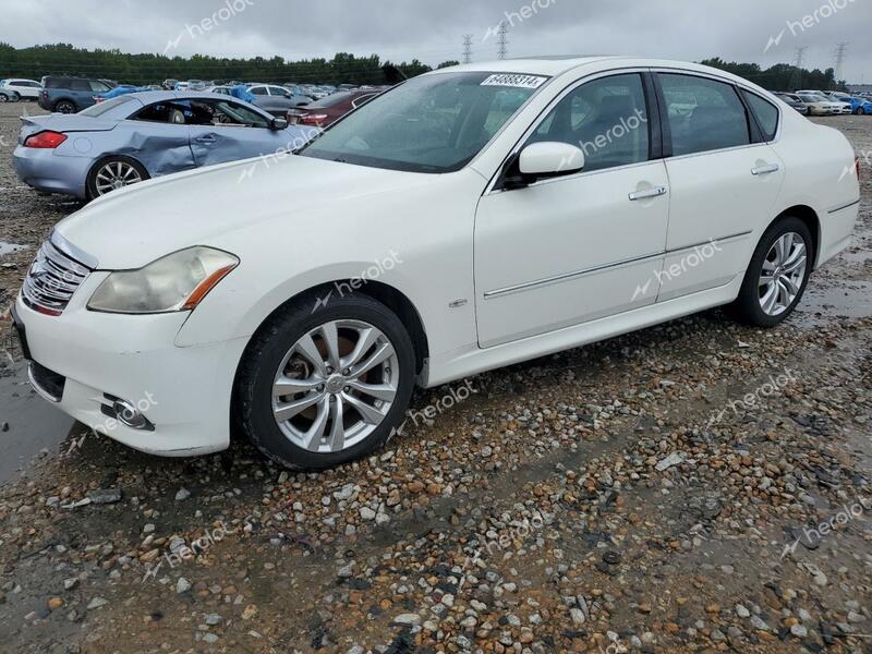 INFINITI M35 BASE 2010 white sedan 4d gas JN1CY0AR8AM962093 photo #1