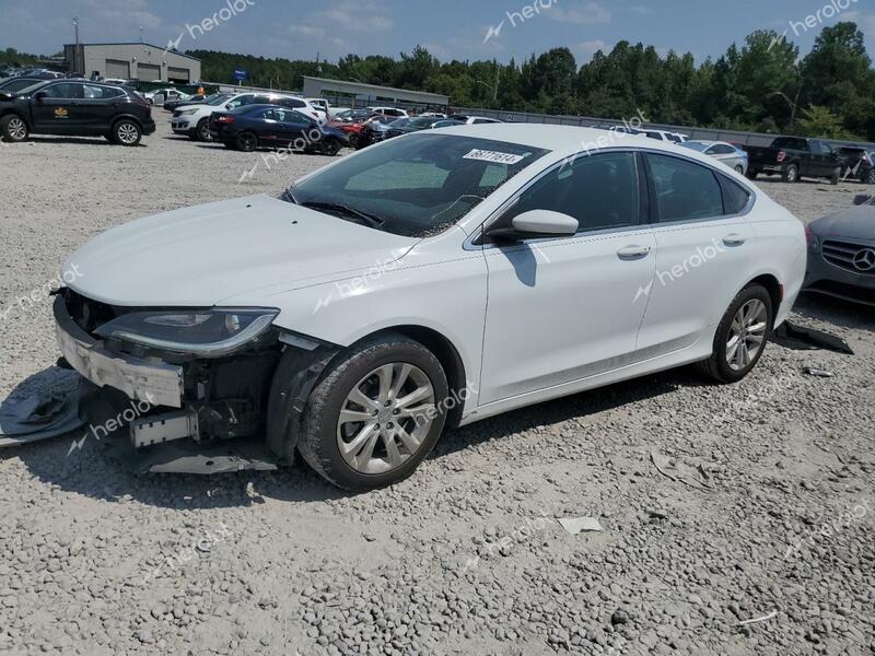 CHRYSLER 200 LIMITE 2016 white  gas 1C3CCCABXGN192552 photo #1