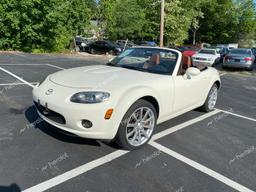 MAZDA MX-5 MIATA 2006 white converti gas JM1NC25F860113578 photo #3