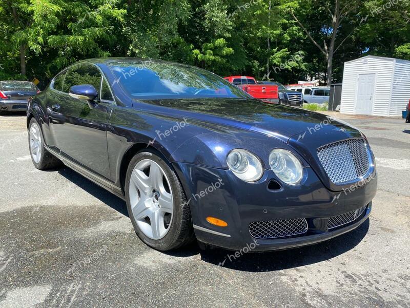 BENTLEY CONTINENTA 2005 blue coupe gas SCBCR63W15C023883 photo #1