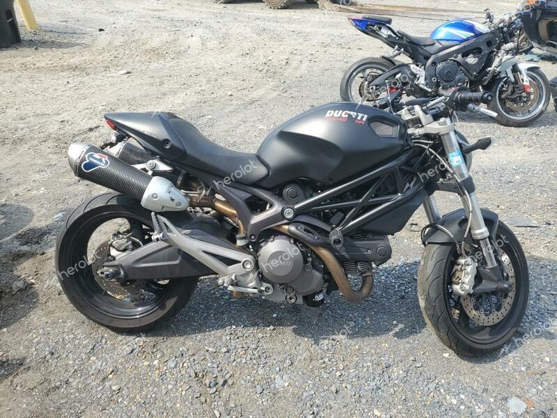 DUCATI MONSTER 69 2012 black racer gas ZDM1RADN1CB061733 photo #1