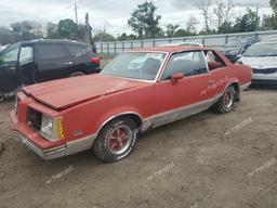 PONTIAC GRAND AM 1978 red   2G27W8P623012 photo #2