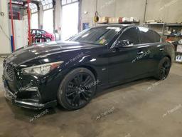 INFINITI Q50 LUXE 2018 black  gas JN1EV7AR8JM436184 photo #2