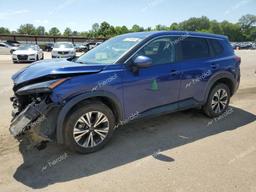 NISSAN ROGUE SV 2022 blue  gas 5N1BT3BB6NC681640 photo #2