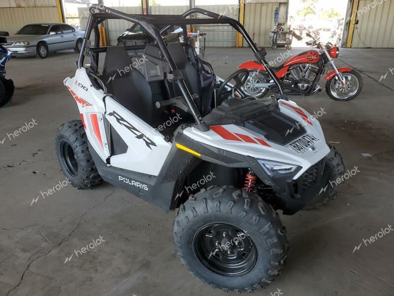 POLARIS RZR 200 EF 2022 white  gas L6KHCB180NS000060 photo #1