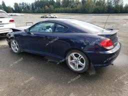 HYUNDAI TIBURON GT 2006 blue  gas KMHHN65F06U190660 photo #3