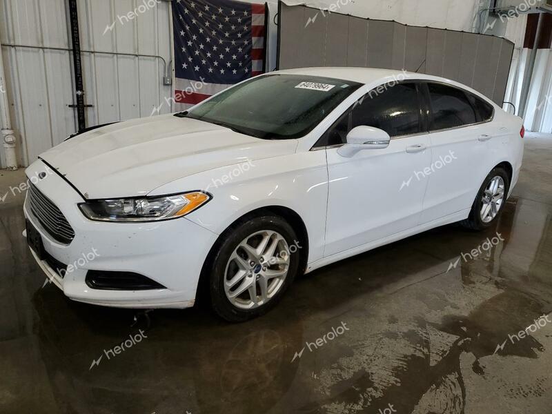 FORD FUSION SE 2014 white  gas 3FA6P0H71ER110138 photo #1