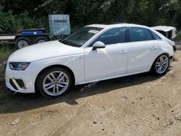 AUDI A4 PREMIUM 2024 white  gas WAUEAAF48RN006189 photo #2