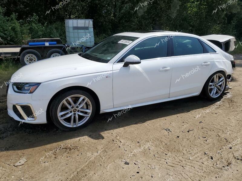 AUDI A4 PREMIUM 2024 white  gas WAUEAAF48RN006189 photo #1