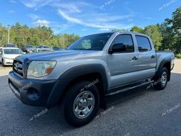 TOYOTA TACOMA DOU 2009 silver crew pic gas 3TMLU42N39M026295 photo #3