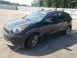 KIA NIRO EX 2017 black  hybrid engine KNDCC3LCXH5075640 photo #2