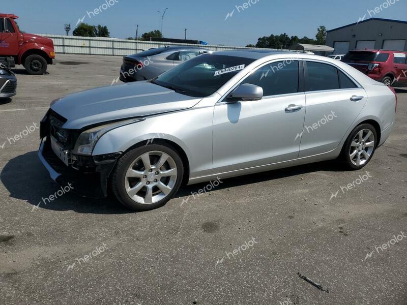 CADILLAC ATS LUXURY 2015 silver sedan 4d gas 1G6AB5RA1F0138391 photo #1