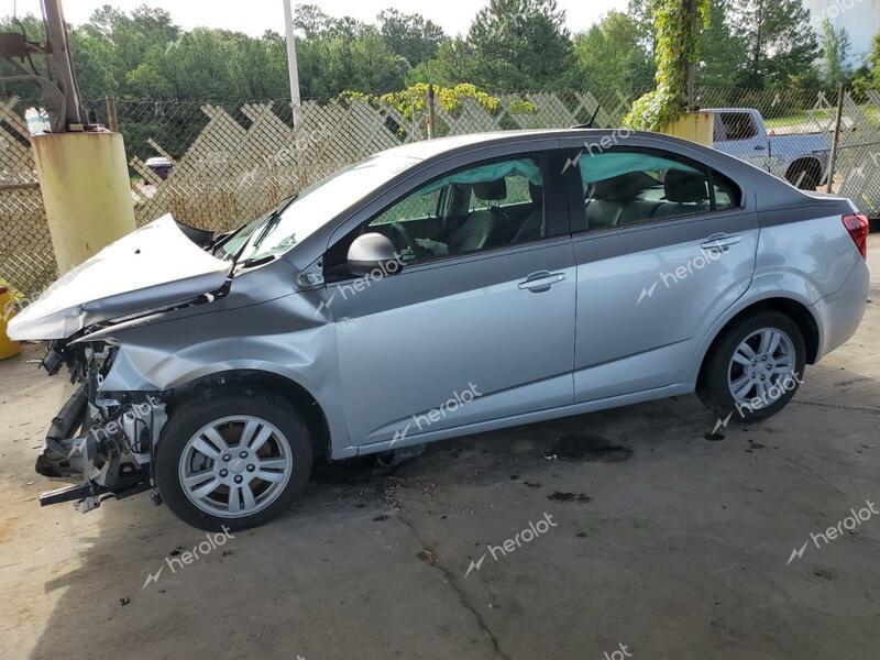 CHEVROLET SONIC LT 2014 silver  gas 1G1JC5SH8E4207594 photo #1