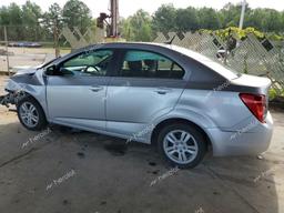 CHEVROLET SONIC LT 2014 silver  gas 1G1JC5SH8E4207594 photo #3