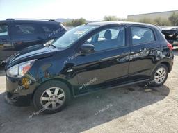 MITSUBISHI MIRAGE DE 2014 black hatchbac gas ML32A3HJ7EH023615 photo #2