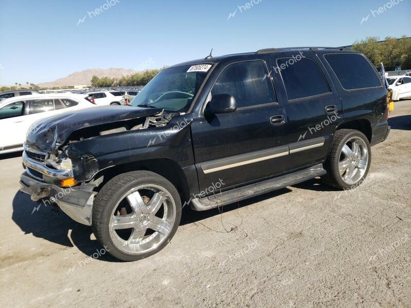 CHEVROLET TAHOE C150 2005 black 4dr spor gas 1GNEC13V05R168578 photo #1